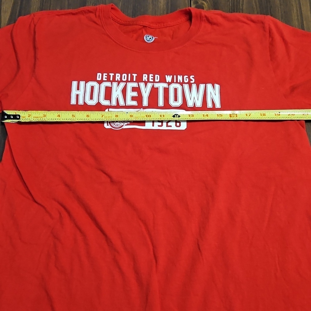 NHL Red T-Shirt with Logo - Picture 8 of 8